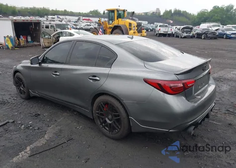 2019 Infiniti Q50 3.0T Luxe z USA, uszkodzony, nr VIN JN1EV7AR4KM550426